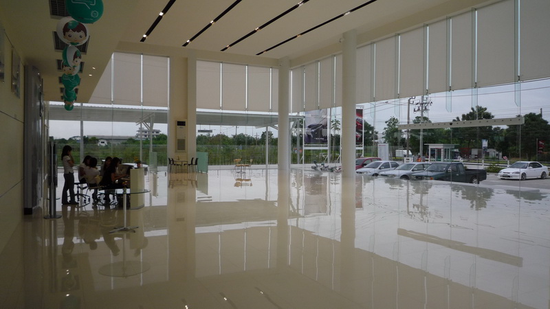 Honda Showroom - Motorized Roller Blind